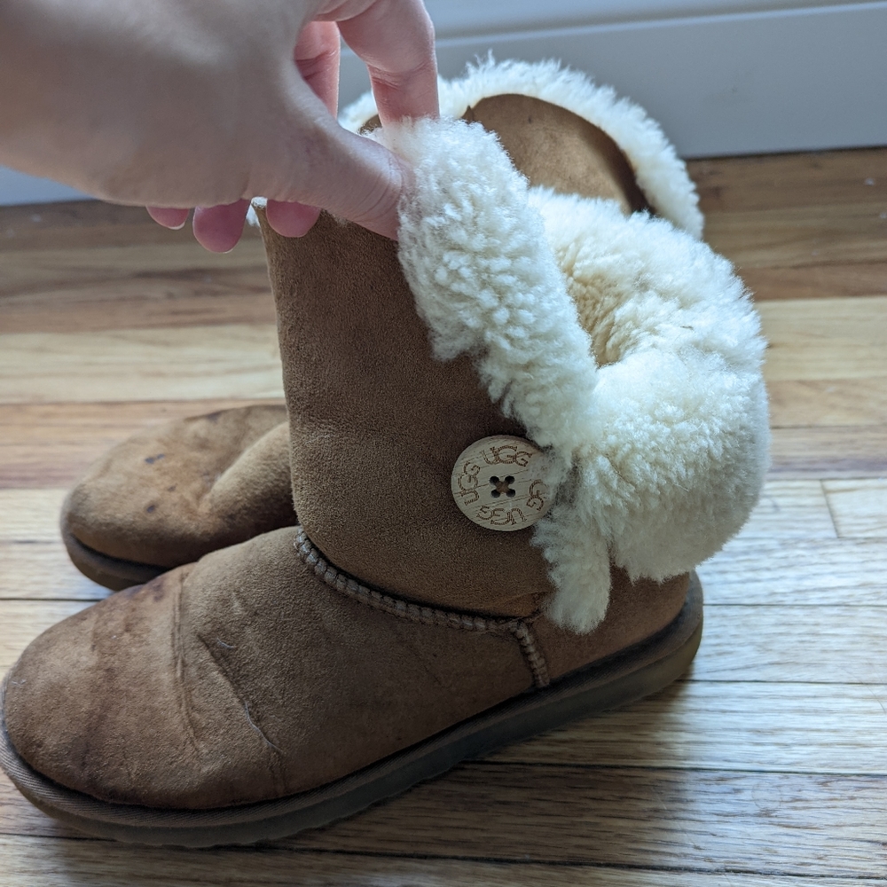 UGG Button Detail Boots